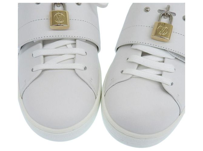 Sneakers Frontrow Louis Vuitton 35 Bianco - vista 3
