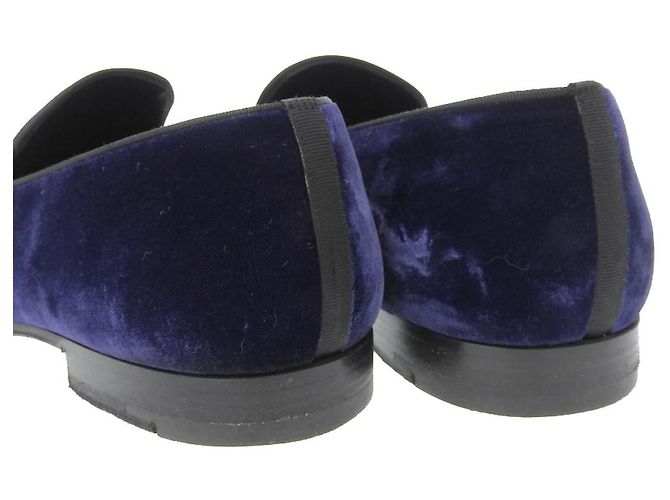 Scarpe Loafers Louis Vuitton Autueil Linea ST0137 Blu Blu navy - vista 5