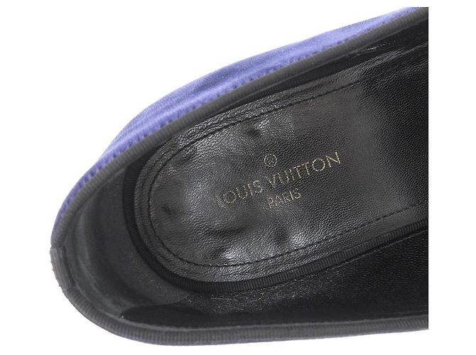Scarpe Loafers Louis Vuitton Autueil Linea ST0137 Blu Blu navy - vista 7