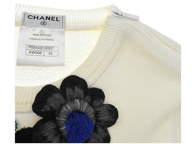 Chanel Camellia Motif Trainer P52492 K06807 Weiß - Ansicht 3