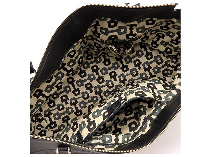 Borsa Boston in pelle Gucci nera Nero - vista 3