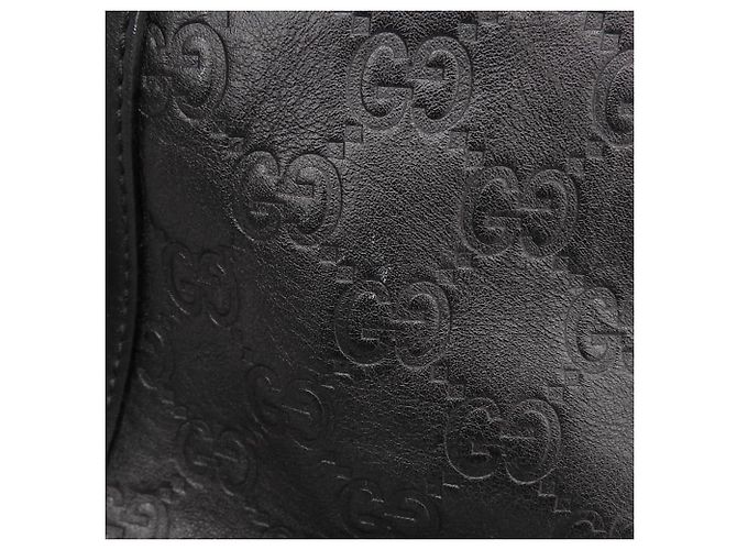 Borsa Boston in pelle Gucci nera Nero - vista 9