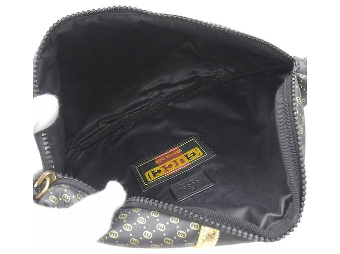 Marsupio Gucci Dapper Dan Nero - vista 3