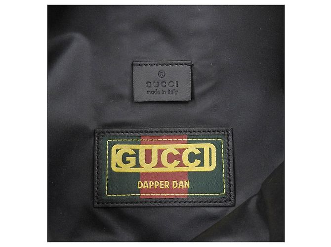Marsupio Gucci Dapper Dan Nero - vista 6
