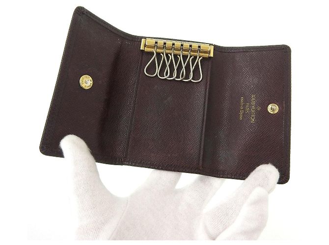 Llave Multicles 6 Taiga de Louis Vuitton Castaño - vista 5