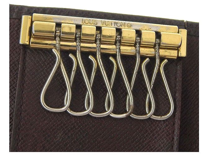 Llave Multicles 6 Taiga de Louis Vuitton Castaño - vista 6