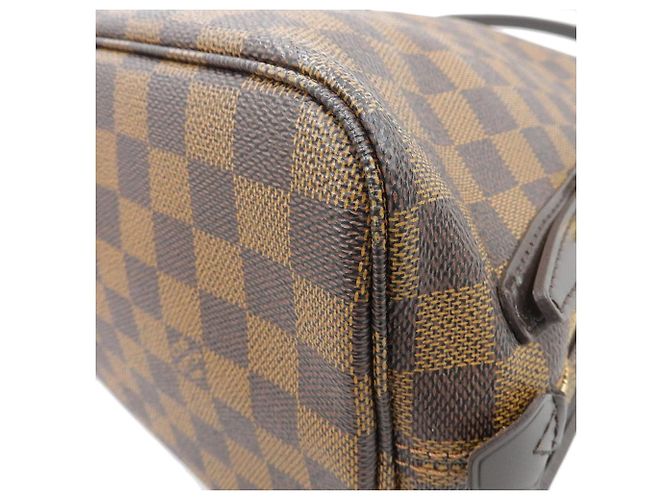 Borsa Tote Louis Vuitton Damier Cabas Rivington Marrone - vista 4