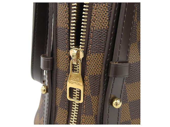 Borsa Tote Louis Vuitton Damier Cabas Rivington Marrone - vista 5
