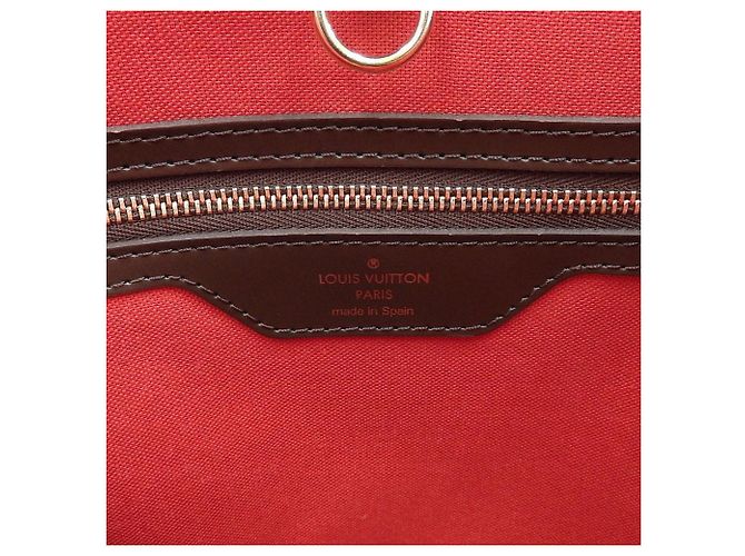 Borsa Tote Louis Vuitton Damier Cabas Rivington Marrone - vista 6