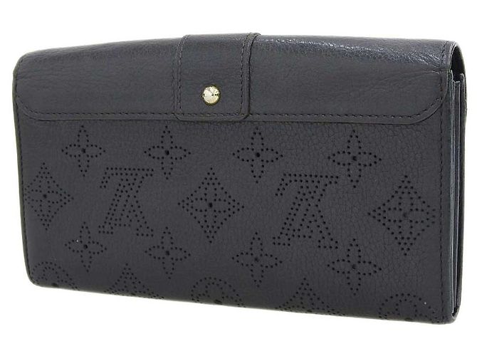 Portefeuille long Mahina Iris Louis Vuitton noir - vue 2