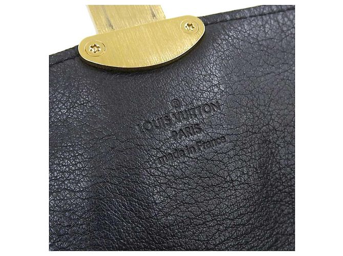 Portefeuille long Mahina Iris Louis Vuitton noir - vue 7