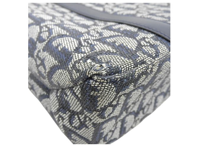 Christian Dior Trotter Pattern Handbag Navy blue - view 4