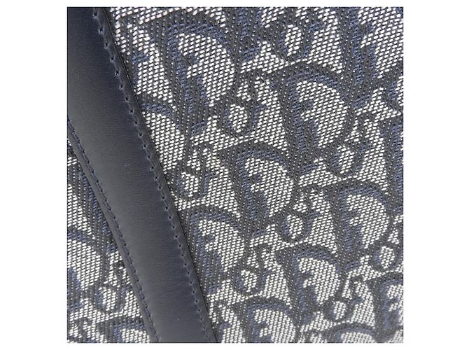 Christian Dior Trotter Pattern Handbag Navy blue - view 6