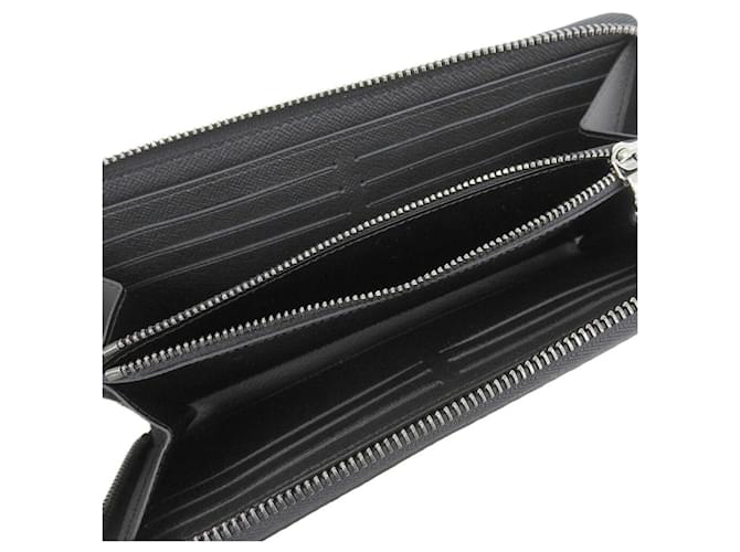Cartera horizontal Zippy Monogram Eclipse Louis Vuitton Monograma - vista 3