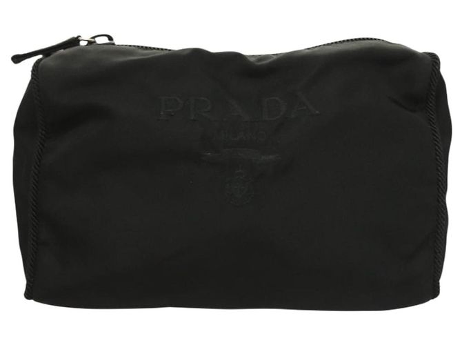 Pochette Prada Nylon 2Set Nera Auth SW1078 Nero - vista 2