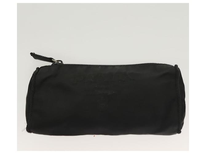 Pochette Prada Nylon 2Set Nera Auth SW1078 Nero - vista 9