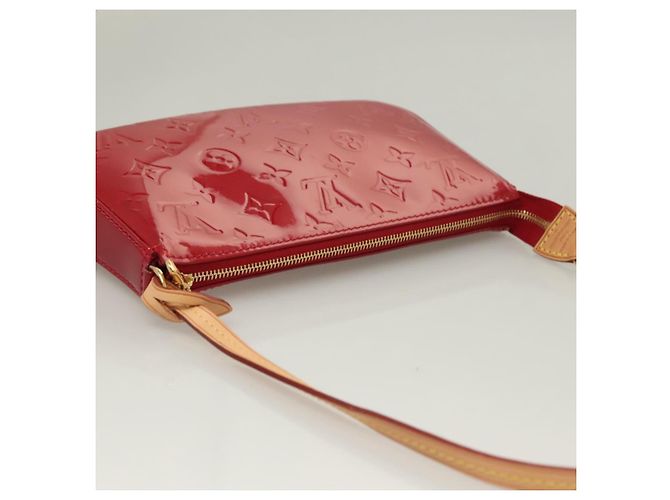 LOUIS VUITTON Vernis Pochette Accessori Pomme D'amour M91577 LV Auth ep9386 Rosso - vista 6