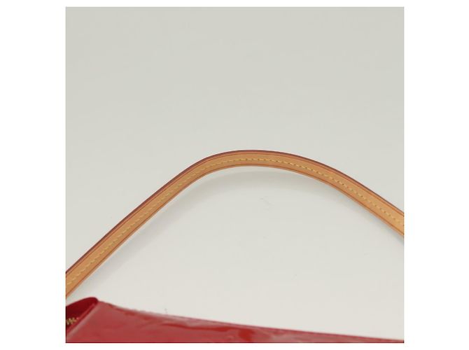 LOUIS VUITTON Vernis Pochette Accessori Pomme D'amour M91577 LV Auth ep9386 Rosso - vista 8