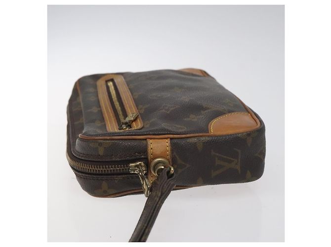LOUIS VUITTON Monogram Marly Dragonne GM Borsa Clutch M51825 LV Auth BA3822 Monogramma - vista 4