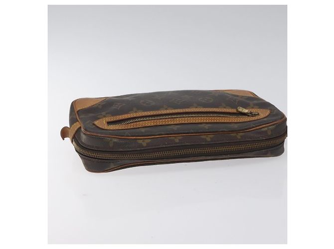 LOUIS VUITTON Monogram Marly Dragonne GM Borsa Clutch M51825 LV Auth BA3822 Monogramma - vista 5