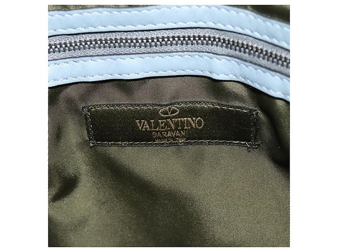 VALENTINO Borsa Tote Camouflage in Nylon Verde Auth bs27104 - vista 10