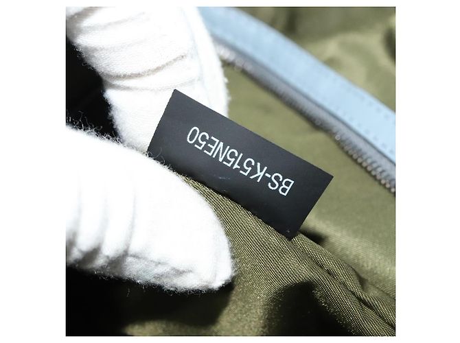 VALENTINO Borsa Tote Camouflage in Nylon Verde Auth bs27104 - vista 12