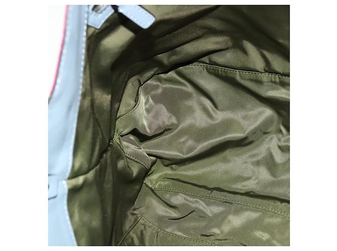 VALENTINO Borsa Tote Camouflage in Nylon Verde Auth bs27104 - vista 19