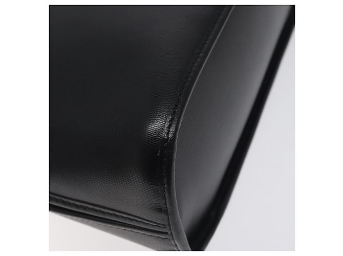 Céline Borsa a mano CELINE in pelle nera e oro Auth BA3907 Nero D'oro - vista 16