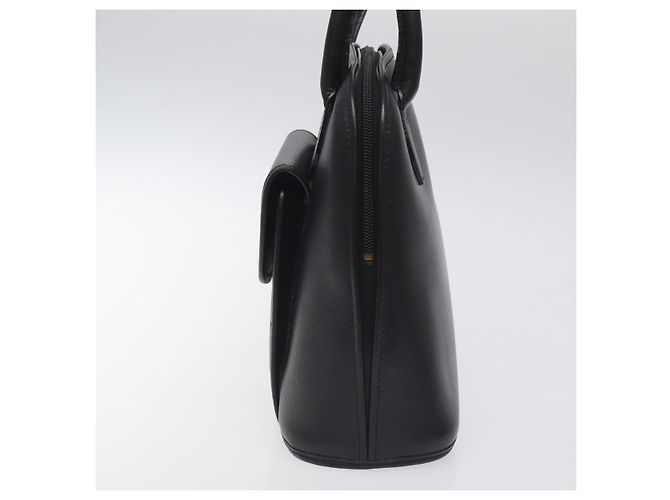 Céline Borsa a mano CELINE in pelle nera e oro Auth BA3907 Nero D'oro - vista 4