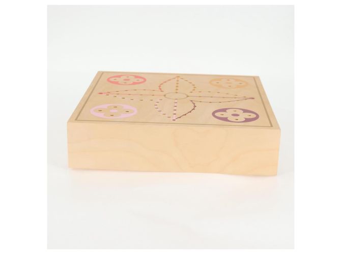 LOUIS VUITTON Gioco Pegboard Vivienne Legno Beige LV Auth 126237SM - vista 4