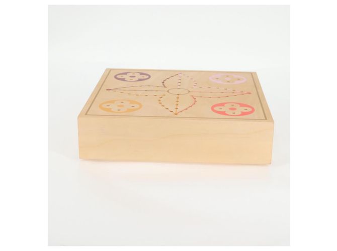 LOUIS VUITTON Gioco Pegboard Vivienne Legno Beige LV Auth 126237SM - vista 5