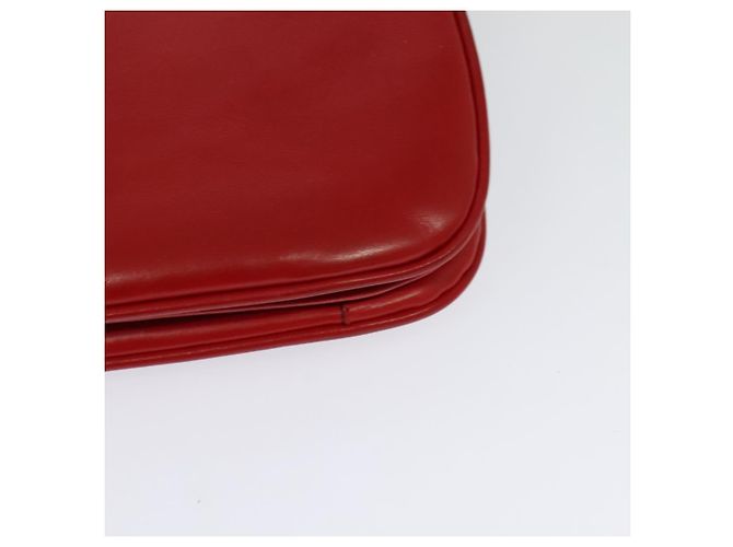 Céline Borsa a Spalla CELINE in Pelle Rossa Dorata Auth yk18689 Rosso D'oro - vista 17