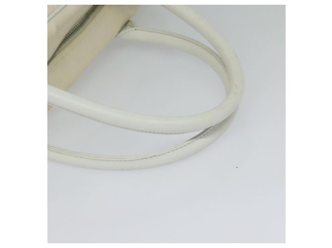 Borsa Boston in tela bianca CC Auth 115293 della linea sportiva CHANEL Bianco - vista 7