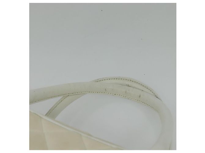 Borsa Boston in tela bianca CC Auth 115293 della linea sportiva CHANEL Bianco - vista 8