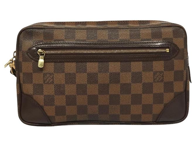 LOUIS VUITTON Clutch Orsay Damier Ebene SPO LV Auth 125777 - vista 13