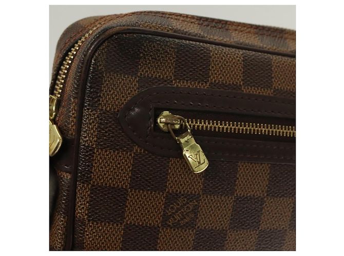 LOUIS VUITTON Clutch Orsay Damier Ebene SPO LV Auth 125777 - vista 17