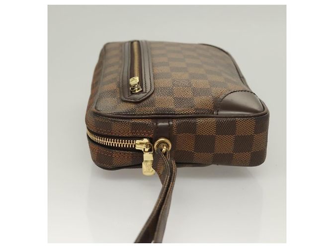 LOUIS VUITTON Clutch Orsay Damier Ebene SPO LV Auth 125777 - vista 4