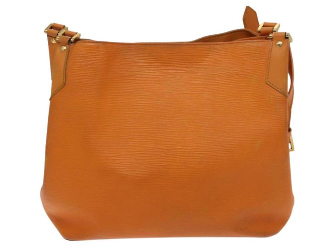 LOUIS VUITTON Borsa a Spalla Epi Mandala MM Arancione Mandarino M5889H LV Auth 129904 Grigio - vista 13