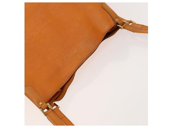 LOUIS VUITTON Borsa a Spalla Epi Mandala MM Arancione Mandarino M5889H LV Auth 129904 Grigio - vista 6