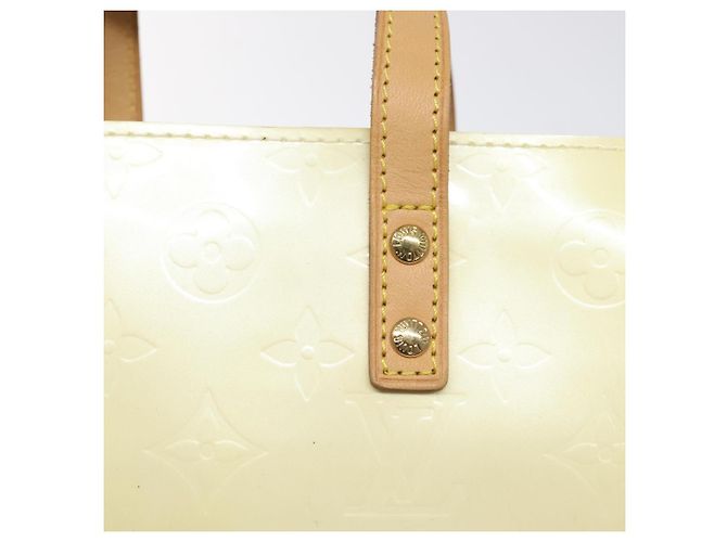 LOUIS VUITTON Monogram Vernis Reade PM Borsa a Mano Perle M91336 LV Auth ep9403 - vista 17