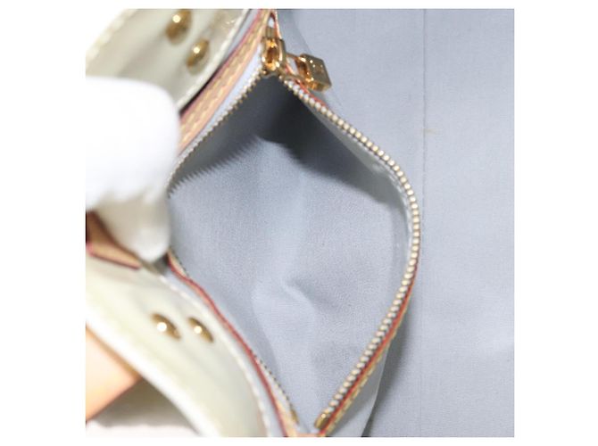 LOUIS VUITTON Monogram Vernis Reade PM Borsa a Mano Perle M91336 LV Auth ep9403 - vista 21