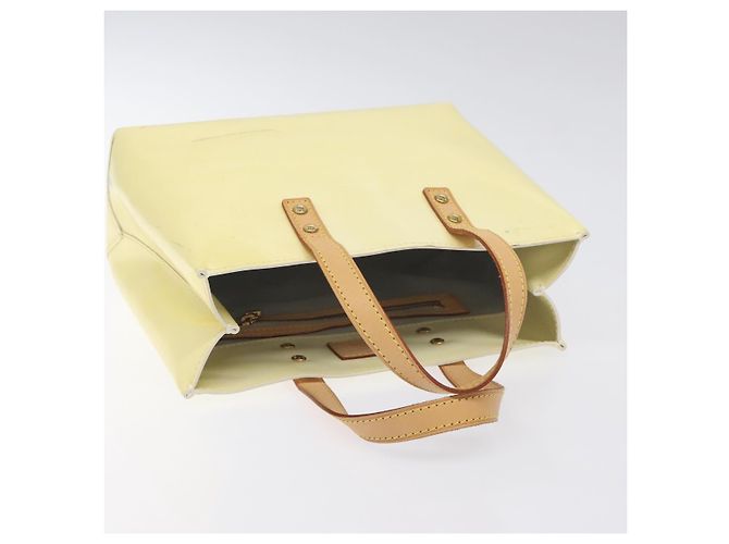 LOUIS VUITTON Monogram Vernis Reade PM Borsa a Mano Perle M91336 LV Auth ep9403 - vista 6