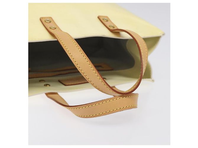 LOUIS VUITTON Monogram Vernis Reade PM Borsa a Mano Perle M91336 LV Auth ep9403 - vista 7
