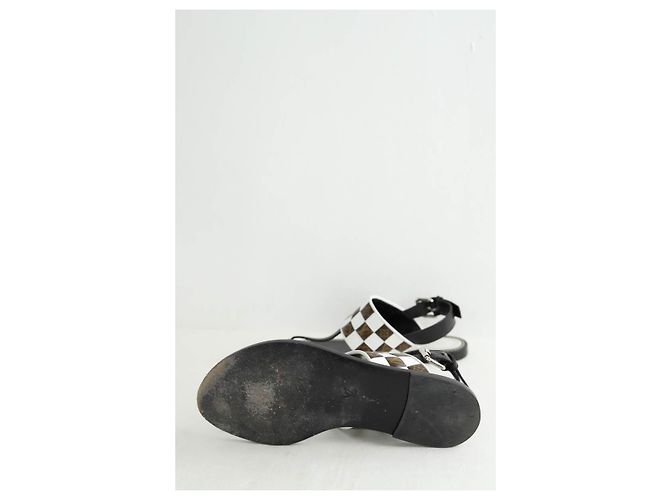 Louis Vuitton Sandali in pelle Nero - vista 6