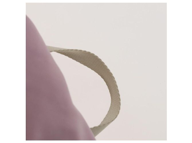 Zaino PRADA in nylon rosa argento Auth fm4758 - vista 14
