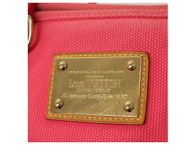 LOUIS VUITTON Antigua Cabas MM Borsa Tote Rosa M40085 LV Auth 129032 - vista 18