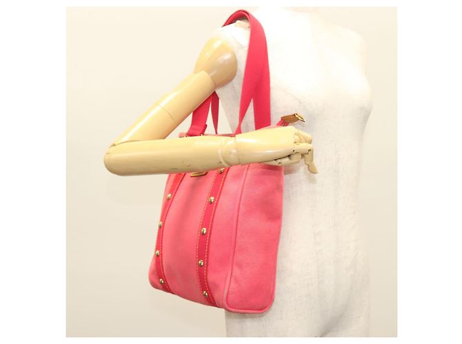 LOUIS VUITTON Antigua Cabas MM Borsa Tote Rosa M40085 LV Auth 129032 - vista 22