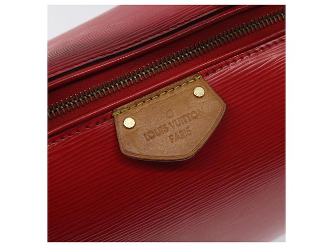 LOUIS VUITTON Borsa a Mano Epi Dock PM Rossa M93246 LV Auth 129848 Rosso - vista 17