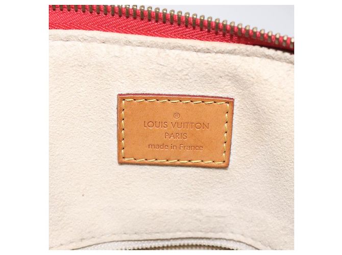 LOUIS VUITTON Borsa a Mano Epi Dock PM Rossa M93246 LV Auth 129848 Rosso - vista 19