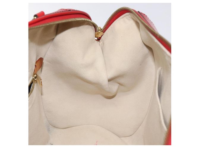 LOUIS VUITTON Borsa a Mano Epi Dock PM Rossa M93246 LV Auth 129848 Rosso - vista 20